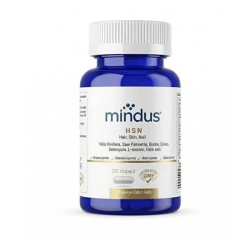 Mindus Hair Skin Nail (HSN) 30 Kapsül - Mindus