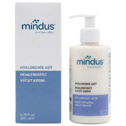Mindus Hyaluronik Asit Nemlendirici Vücut Kremi 200 ml - Mindus