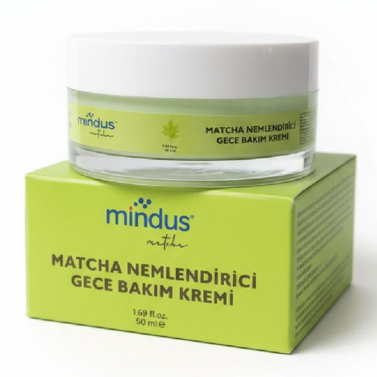  Mindus Matcha Gece Bakım Kremi 50 ml - 1