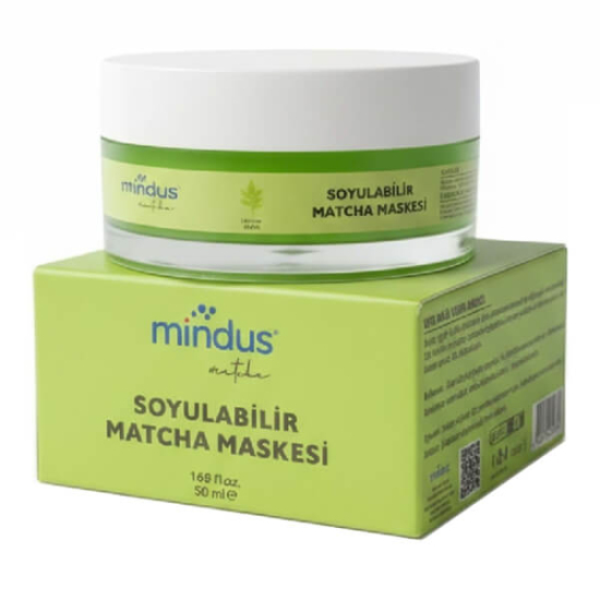  Mindus Matcha Soyulabilir Maske 50 ml - 1