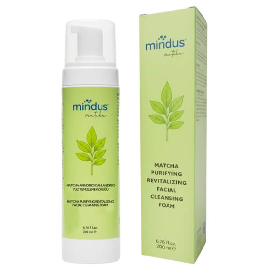  Mindus Matcha Yüz Temizleme Köpüğü 200 ml - 1