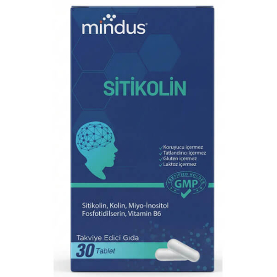 Mindus Sitikolin 30 Tablet - 1