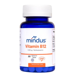 Mindus Vitamin B12 30 Çiğneme Tablet - Mindus