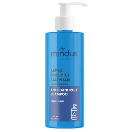  Mindus Yağlı Saç Kepek Önleyici Şampuan 400 ml - 1