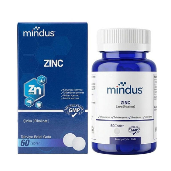  Mindus Zinc 60 Tablet - 1