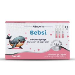 Miraderm Bebsi Physiological Serum 10 Adet 5 Ml - Miraderm
