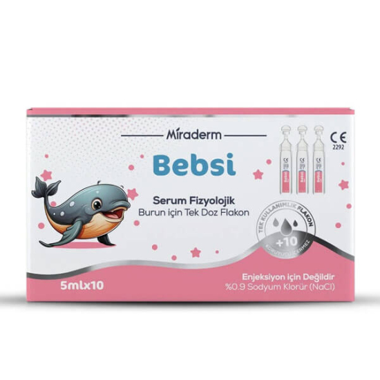  Miraderm Bebsi Physiological Serum 10 Adet 5 Ml - 1