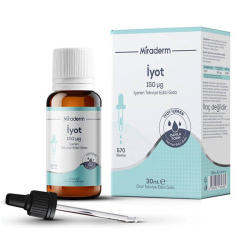 Miraderm İyot İçeren Takviye Edici Gıda 30 ml - Miraderm
