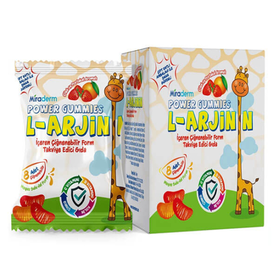  Miraderm L-Arjinin Gummies 8 x 8 Adet - 1