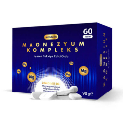 Miraderm Magnezyum Gece & Gündüz 60 Tablet - Miraderm