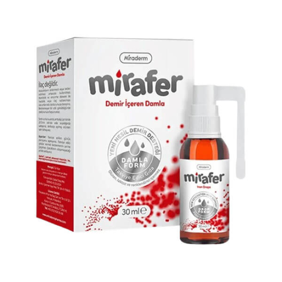  Miraderm Mirafer Damla 30 ml - 1