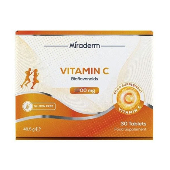  Miraderm Vitamin C 1000 mg 30 Tablet - 1
