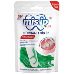Misip Kürdanlı Diş İpi Plus 60 + 1 - Misip