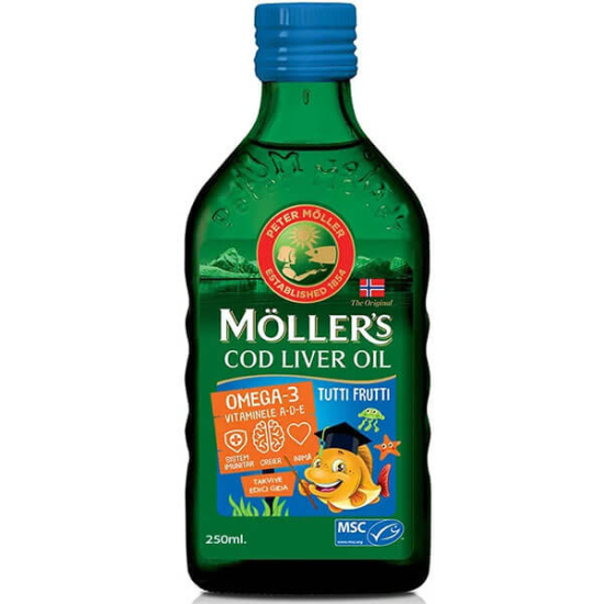  Möllers Omega 3 Balık Yağı 250 ml Tutti Furitti - 1