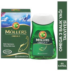 Möllers - Möllers Omega 3 Balık Yağı 60 Kapsül Möllers - Möllers Omega 3 Balık Yağı 60 Kapsül