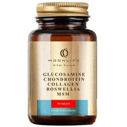 Moon Life Glucosamine Chondroitin Collagen Boswella MSM 90 Tablet - Moon Life