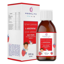 Moon Life L Arginine Omega 3 Multivitamin 150 ml Çilekli - Moon Life