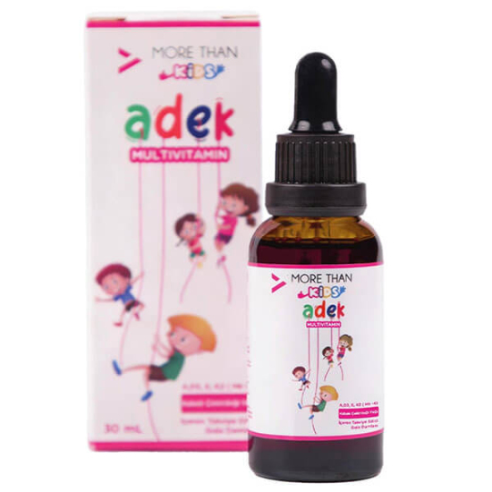  More Than Adek Kids Multivitamin Damla 30 ml - 1