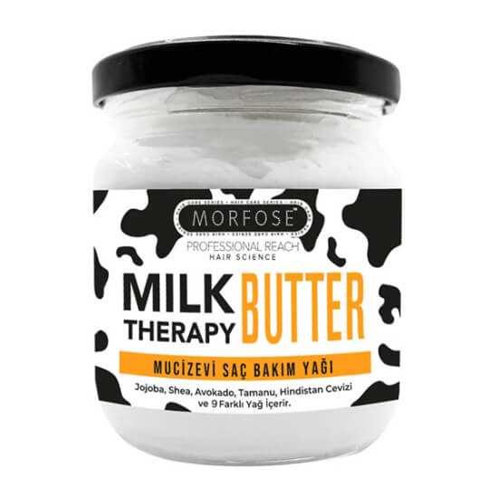  Morfose Milk Therapy Butter Yağ İçeren Mucizevi Saç Bakım Kremi 200 ml - 1