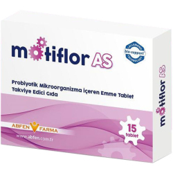 Abfen Farma - Motiflor As Probiyotik 15 Tablet Abfen Farma - Motiflor As Probiyotik 15 Tablet