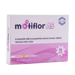 Motiflor AS Probiyotik 15 Tablet - Abfen Farma