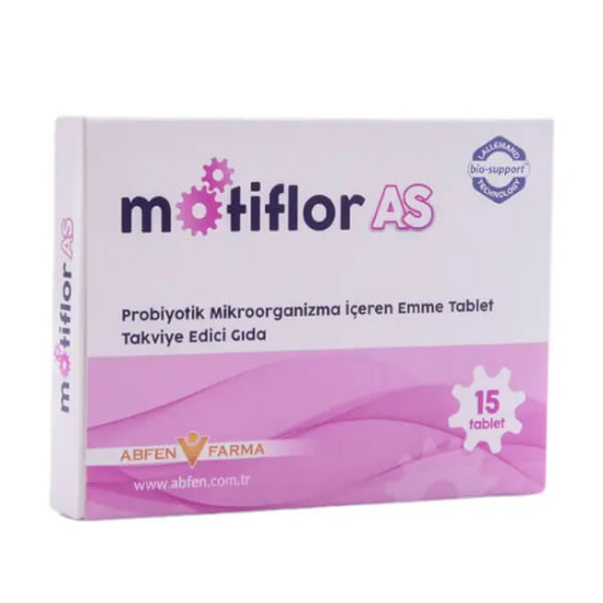  Motiflor AS Probiyotik 15 Tablet - 1