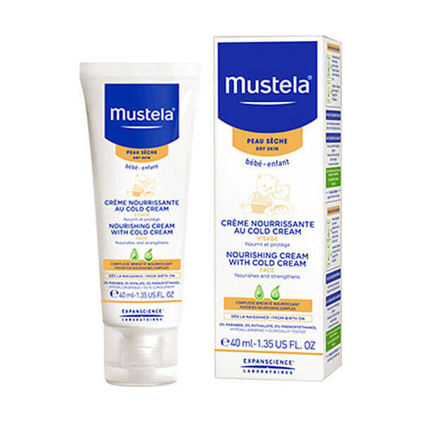 Mustela Nourishing Cream With Cold Cream Nutri Protective 40 ML Bebekler için Nemlendirici Krem