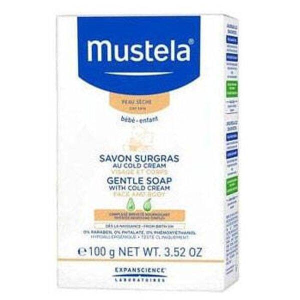 Mustela Gentle Soap with Cold Cream Nutri Protective 100 gr Bebek Sabunu