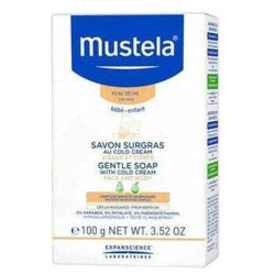 Mustela Gentle Soap with Cold Cream Nutri Protective 100 gr Bebek Sabunu - Thumbnail