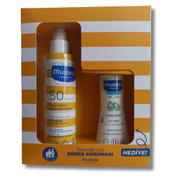 Mustela Very High Protection Güneş Spreyi SPF50 200 ml ve Losyon 100 ml Set - Mustela