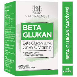Naturalnest - Naturalnest Beta Glukan 30 Kapsül Naturalnest - Naturalnest Beta Glukan 30 Kapsül