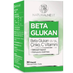 Naturalnest Beta Glukan 30 Kapsül - Naturalnest