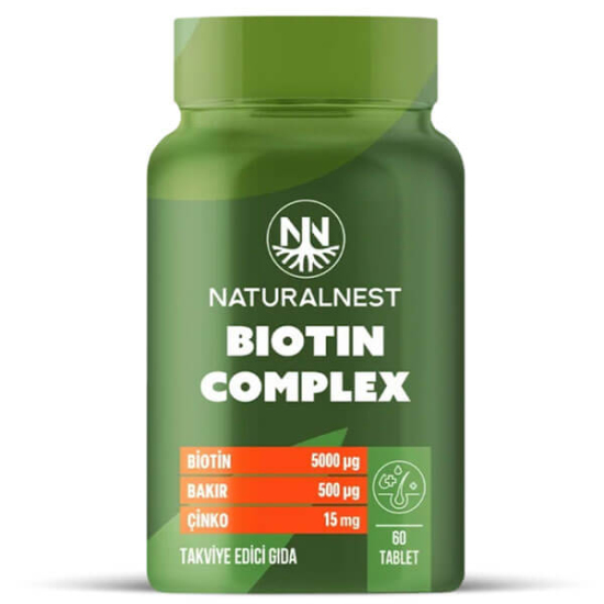  Naturalnest Biotin Complex 60 Tablet - 1