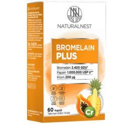 Naturalnest Bromelain Plus 60 Kapsül - Naturalnest