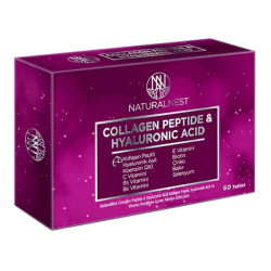 Naturalnest Collagen Peptide Hyaluronic Acid 60 Kapsül - Naturalnest
