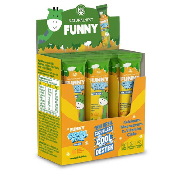  Naturalnest Funny Cool Stick 15 Likit Saşe - 1