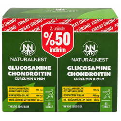 Naturalnest Glucosamine Chondroitin 60 Tablet 2 li Paket - Naturalnest