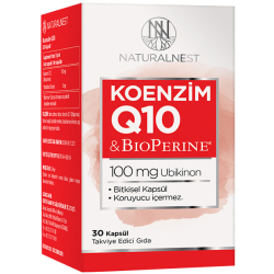 Naturalnest - Naturalnest Koenzim Q10 30 Kapsül Gıda Takviyesi Naturalnest - Naturalnest Koenzim Q10 30 Kapsül Gıda Takviyesi