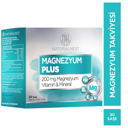 Naturalnest - Naturalnest Magnezyum Plus 30 Saşe Naturalnest - Naturalnest Magnezyum Plus 30 Saşe