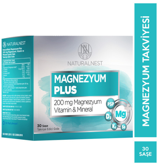 Naturalnest Magnezyum Plus 30 Saşe - 1