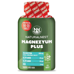 Naturalnest Magnezyum Plus 90+30 Tablet - Naturalnest