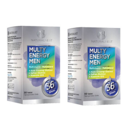 Naturalnest Multivitamin Men 30 Tablet - İkincisi %50 İndirimli - Naturalnest