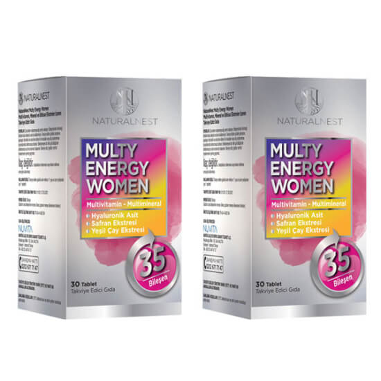  Naturalnest Multivitamin Women 30 Tablet - İkincisi %50 İndirimli - 1