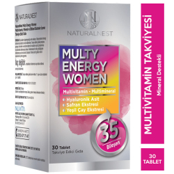 Naturalnest - Naturalnest Multy Energy Women 30 Tablet Naturalnest - Naturalnest Multy Energy Women 30 Tablet