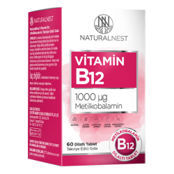 Naturalnest Vitamin B12 60 Tablet - Naturalnest