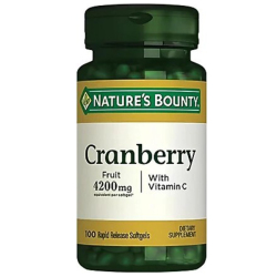 Nature s Bounty Cranberry 100 Softgel - Nature s Bounty