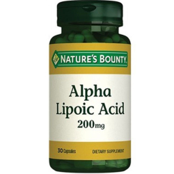 Nature's Bounty Alpha Lipoic Acid 200 mg 30 Kapsül - Thumbnail