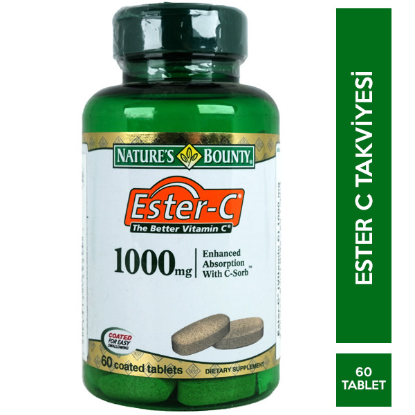 Nature's Bounty Ester C 1000 Mg 60 Tablet