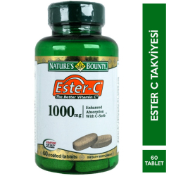 Nature s Bounty - Nature's Bounty Ester C 1000 Mg 60 Tablet Nature s Bounty - Nature's Bounty Ester C 1000 Mg 60 Tablet