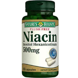 Nature s Bounty - Nature's Bounty Flush Free Niacin 500 Mg 50 Kapsül Nature s Bounty - Nature's Bounty Flush Free Niacin 500 Mg 50 Kapsül
